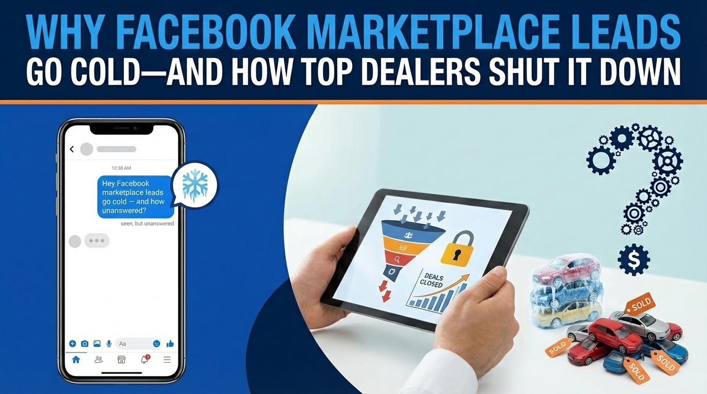 Why Facebook Marketplace Leads Go Cold—and How Top Dealers Shut It Down